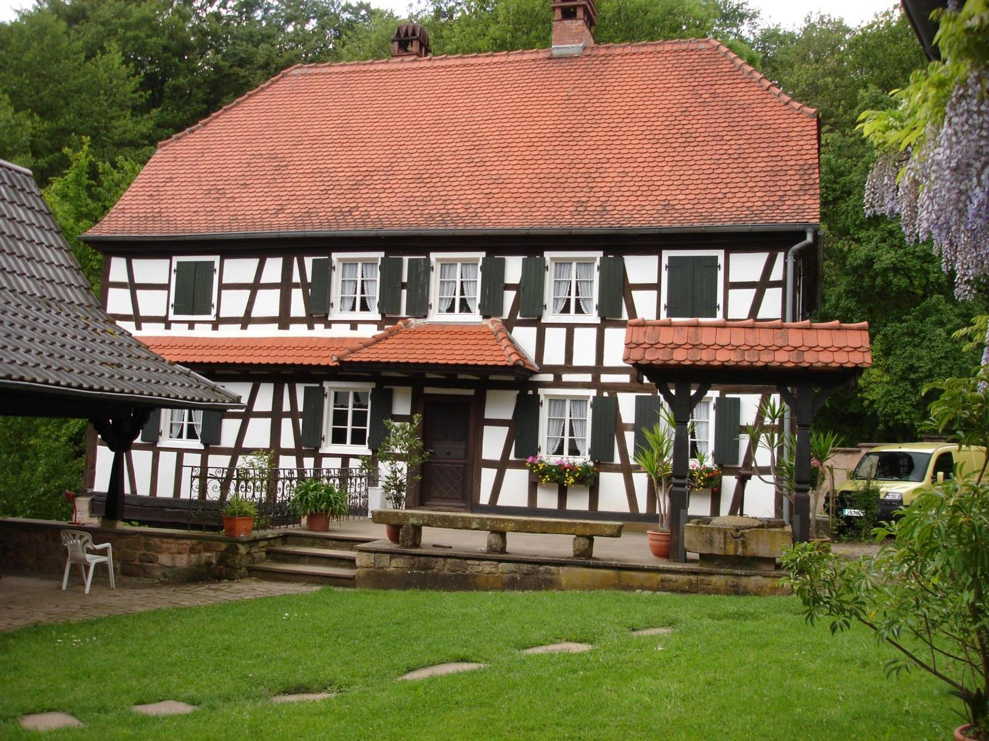 Ferme Auberge Du Moulin Des Sept Fontaines Drachenbronn-Birlenbach Esterno foto