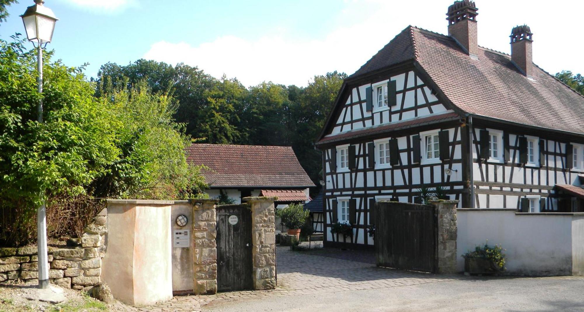 Ferme Auberge Du Moulin Des Sept Fontaines Drachenbronn-Birlenbach Esterno foto